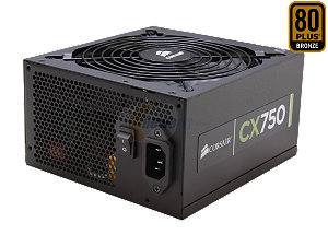 750 Watts Corsair CX750 ATX 12V 2.3