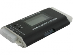 Testeur d'alim. Delock 24,20 ATX Display molex,sata, etc