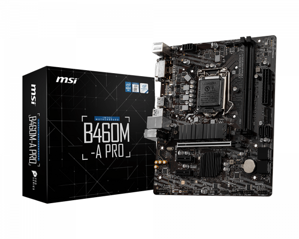 MSI B460M-A PRO 1200 Intel B460 USB3 SATA3 DDR4