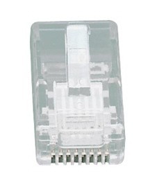 Fiche RJ45 � sertir par 10 pieces certifi�es cat�gorie 5e