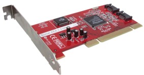 Carte Controleur SATA 2 Ports Internes 1 IDE PCI