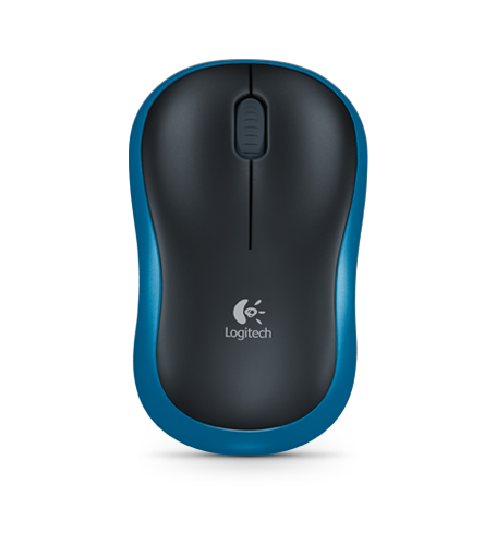 Logitech M185 sans fil souris pour portable Bleu